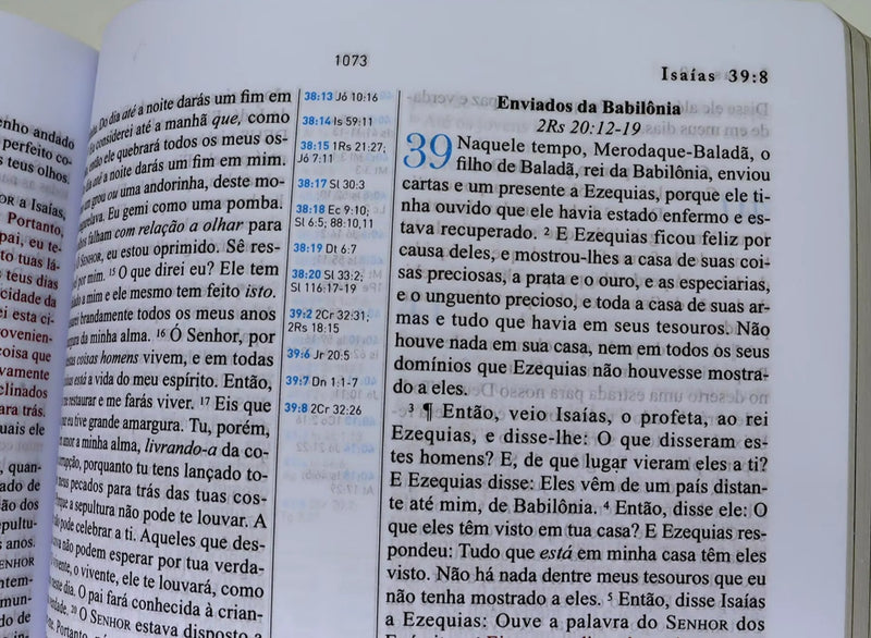 (BKJ) King James Fiel 1611 - Bíblia com Estudo Holman