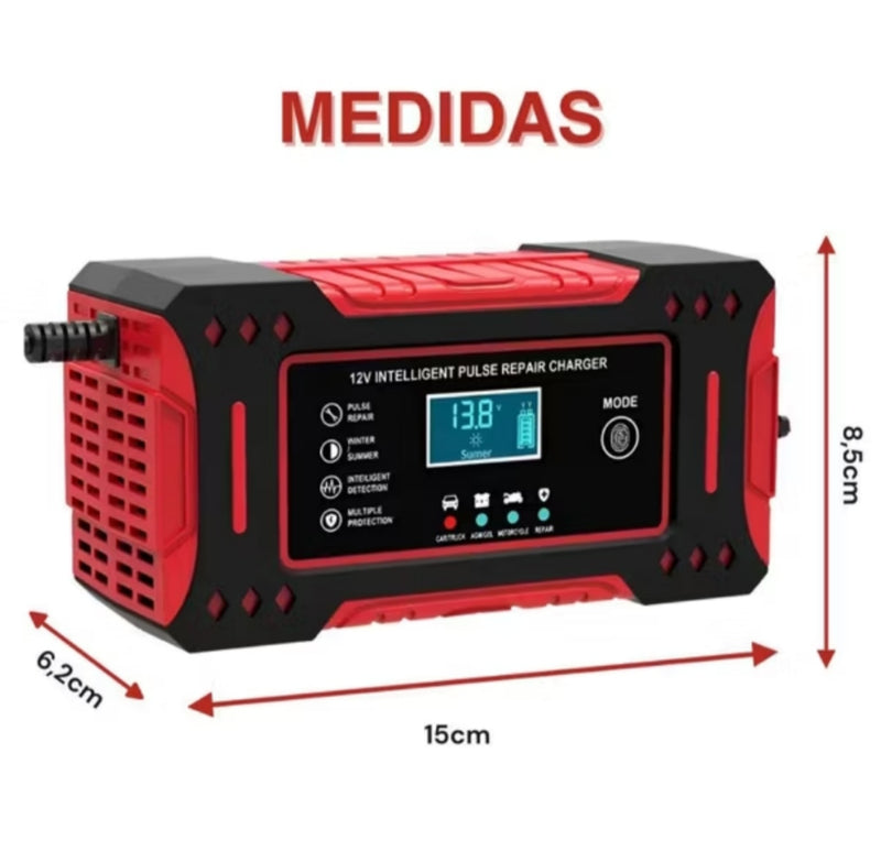 Carregador de Bateria Inteligente 12V - Pulse Repair