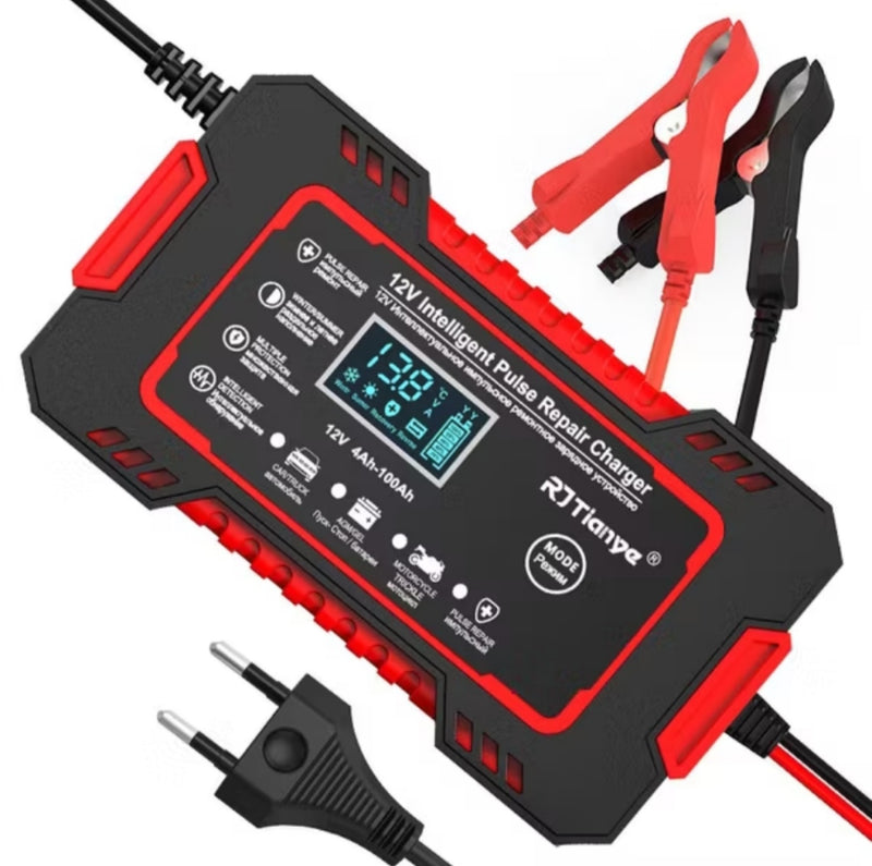 Carregador de Bateria Inteligente 12V - Pulse Repair