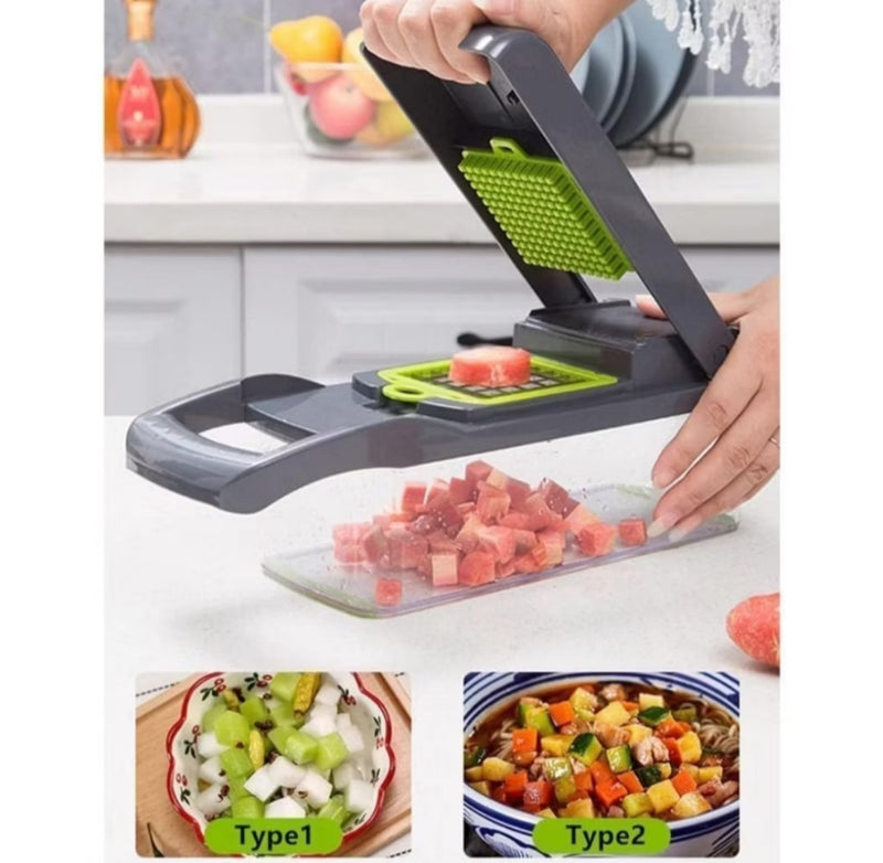 Cortador/Fatiador Multifuncional Para Frutas - Verduras e Legumes